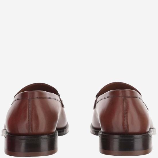  살바토레 페라가모 로퍼 페라가모 가죽  브라운 - SALVATORE FERRAGAMO