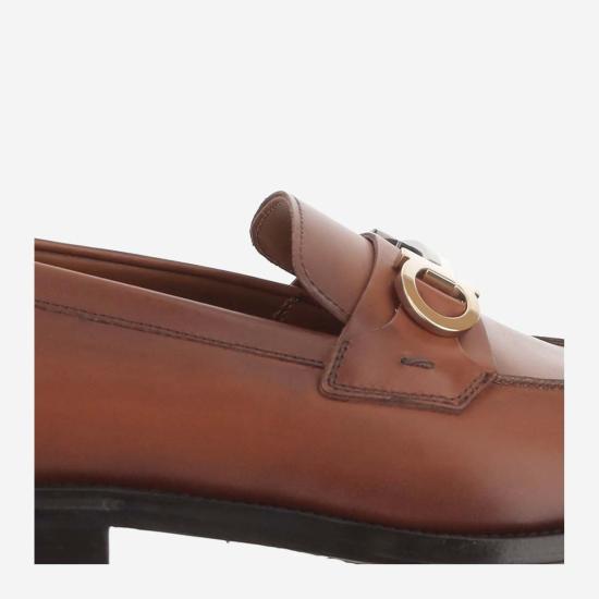  살바토레 페라가모 로퍼 페라가모 가죽  브라운 - SALVATORE FERRAGAMO