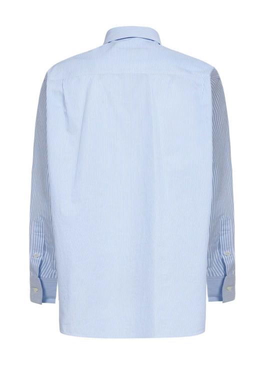  MM6 메종마르지엘라 셔츠 Mm6 메종 마르지엘라 포플린  라이트 블루 - MM6 MAISON MARGIELA
