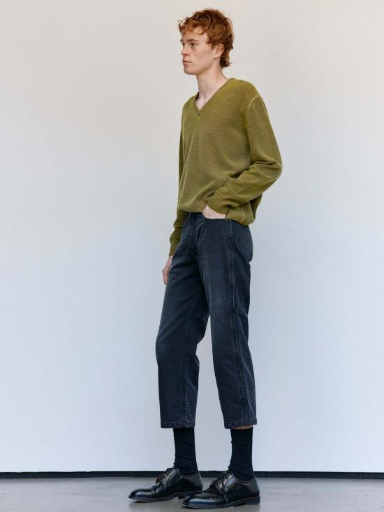  마르지엘라 스웨터 메종  버진 울 브이넥 - MAISON MARGIELA