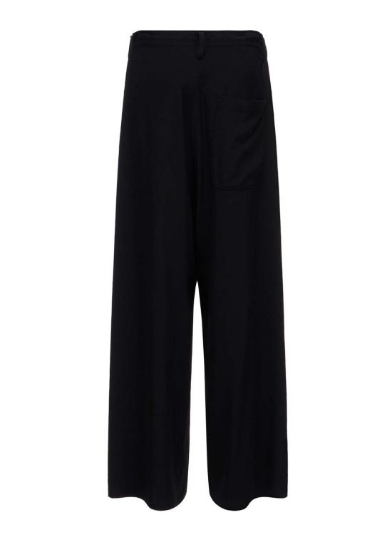  와이즈 요지 야마모토 스트레이트 팬츠 Y's O 롱  블랙 - Y’S YOHJI YAMAMOTO
