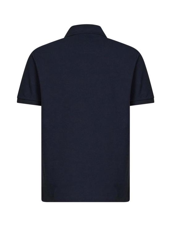  에트로 폴로 티셔츠 Etro Pegaso 자수 폴로셔츠 블루 - ETRO
