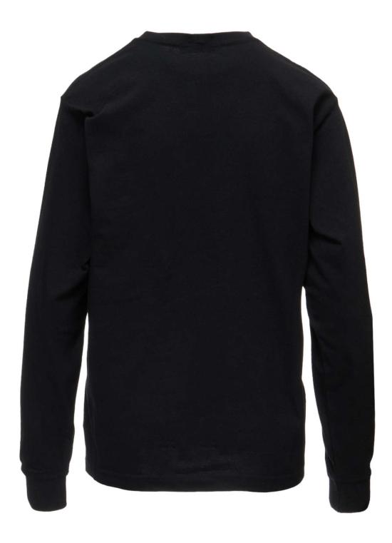  와이즈 요지 야마모토 스웨터 Y's 메시지 스웨트셔츠 블랙 - Y’S YOHJI YAMAMOTO