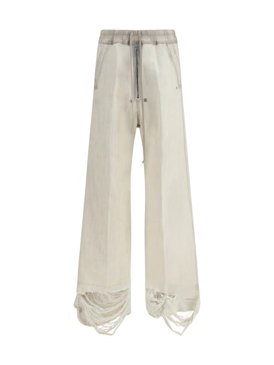  릭 오웬스 데님 와이드 벨라  코튼 진 밀크 워시 - RICK OWENS