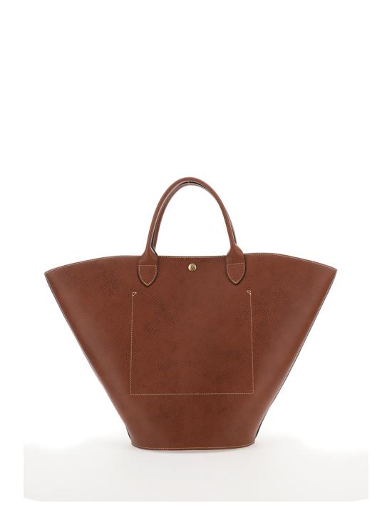  롱샴 가방 XL 퓨어 핸드백 브라운 - LONGCHAMP