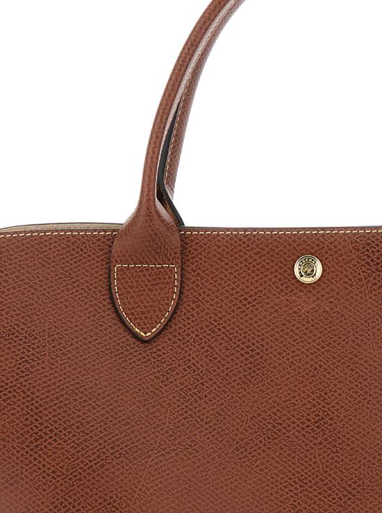  롱샴 가방 XL 퓨어 핸드백 브라운 - LONGCHAMP