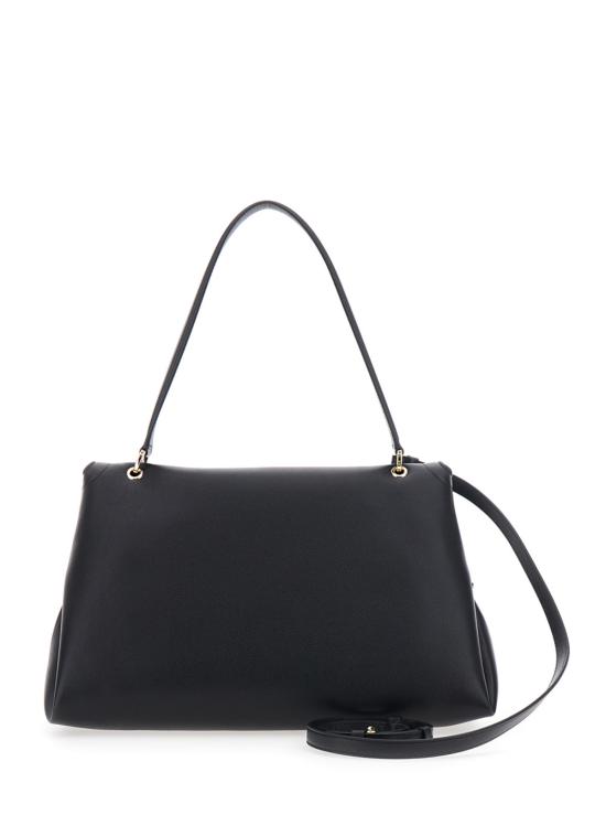  살바토레 페라가모 가방 페라가모 간치니 송아지 가죽 숄더백 블랙 - SALVATORE FERRAGAMO