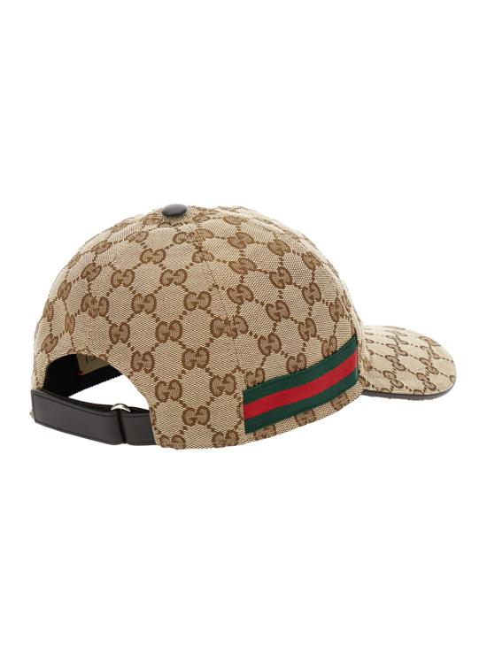  구찌 볼캡 GG 캔버스 베이스볼 캡 베이지 - GUCCI