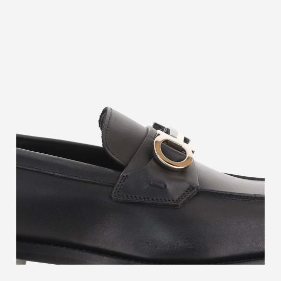  살바토레 페라가모 로퍼 페라가모 송아지 가죽  블랙 - SALVATORE FERRAGAMO