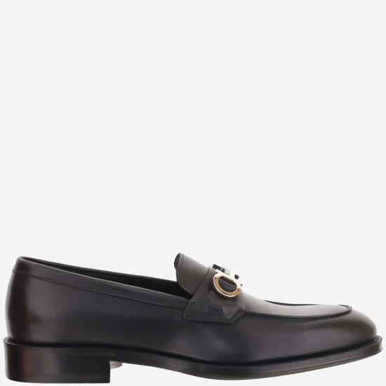  살바토레 페라가모 로퍼 페라가모 송아지 가죽  블랙 - SALVATORE FERRAGAMO