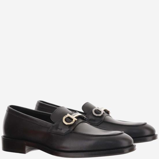 살바토레 페라가모 로퍼 페라가모 송아지 가죽  블랙 - SALVATORE FERRAGAMO