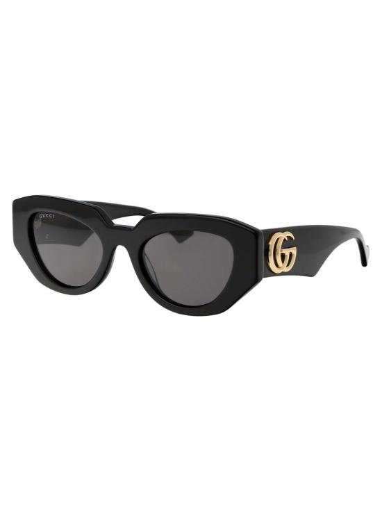  구찌 안경 GG1421 S 아세테이트 선글라스 블랙/그레이 - GUCCI