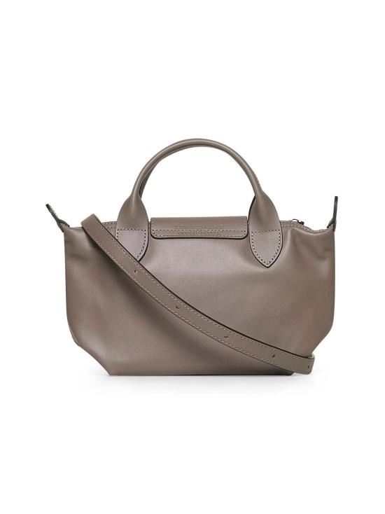  롱샴 가방 르 플리아쥬 XS 탑 핸들 핸드백 머드 - LONGCHAMP