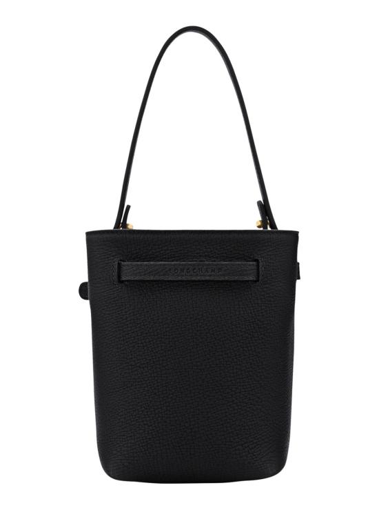  롱샴 가방 송아지 가죽 핸드백 블랙 - LONGCHAMP