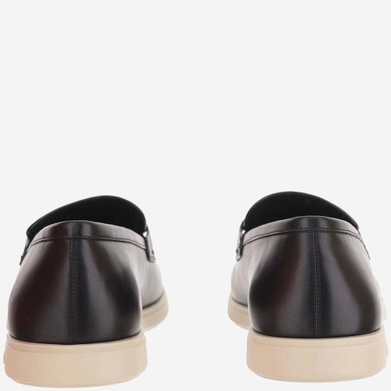  살바토레 페라가모 로퍼 페라가모 송아지 가죽  블랙 - SALVATORE FERRAGAMO