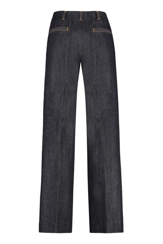  토리버치 데님 팬츠 토리 버치 와이드 레그 진 - TORY BURCH