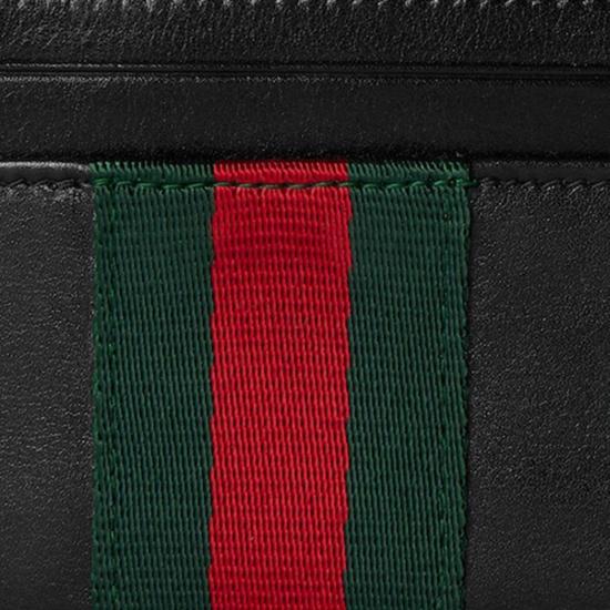  구찌 카드지갑 가죽 카드홀더 블랙 - GUCCI