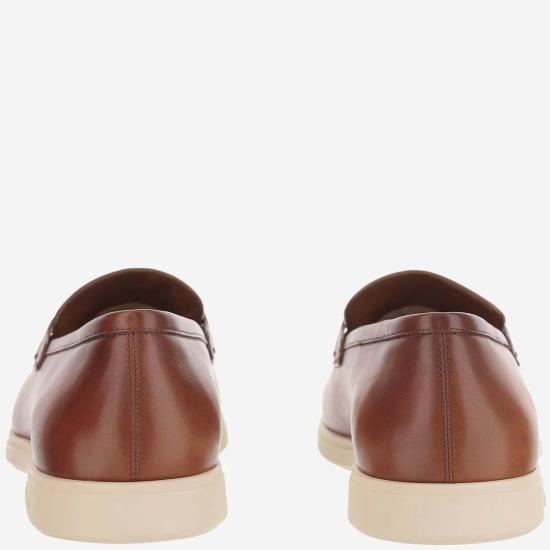  살바토레 페라가모 로퍼 페라가모 송아지 가죽  라이트 브라운 - SALVATORE FERRAGAMO