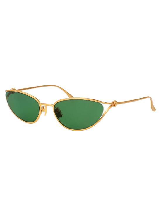  보테가베네타 안경 BV1330 S 선글라스 골드/그린 - BOTTEGA VENETA