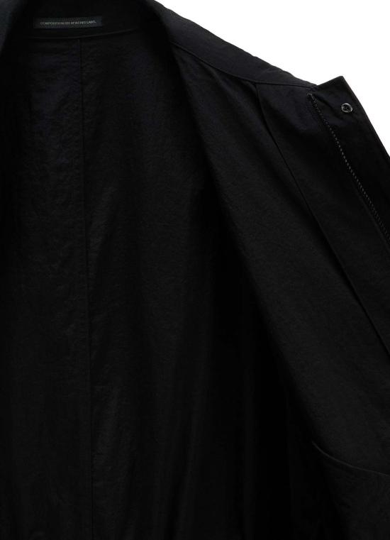  와이즈 요지 야마모토 패딩 Y's U 백 티어드 코트 블랙 - Y’S YOHJI YAMAMOTO