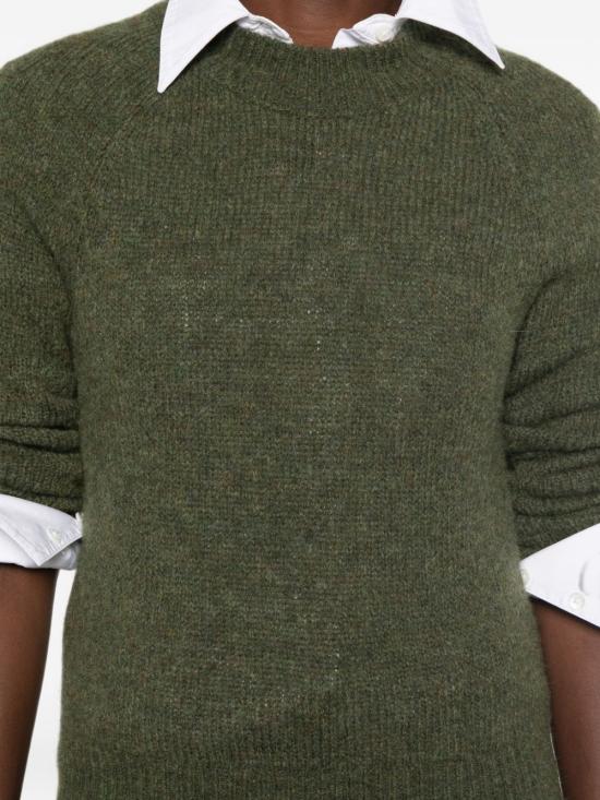 26FW 드리스 반 노튼 스웨터 011203 4709610 GREEN - DRIES VAN NOTEN