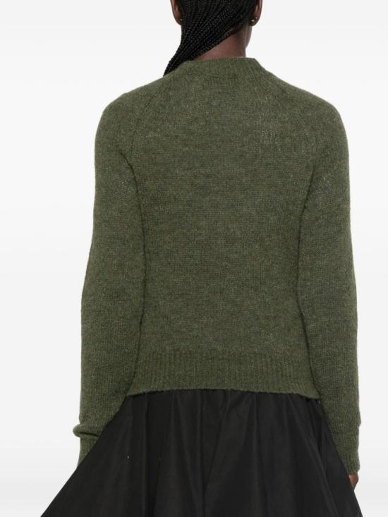 26FW 드리스 반 노튼 스웨터 011203 4709610 GREEN - DRIES VAN NOTEN