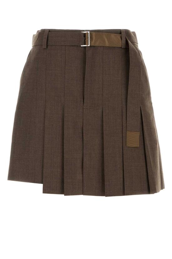 26FW 사카이 숏팬츠 2608573 601 Brown