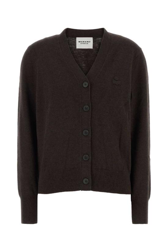 26FW 이자벨마랑에뚜왈 KARINA 카리나 V넥 가디건 CA0104FAC1L17E 50CL Brown