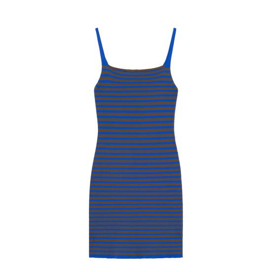 26SS 기마구아스 민소매 티셔츠 CAMU MINI DRESS BROWNBLUE DOM