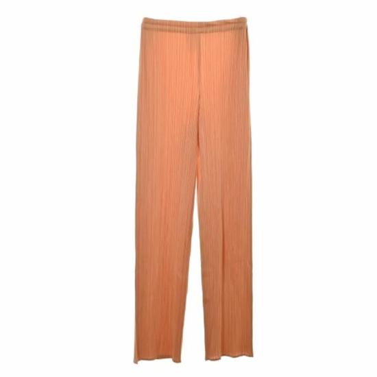 26SS 플리츠플리즈 수트 팬츠 PP66JF164 25 PINK BEIGE DOM