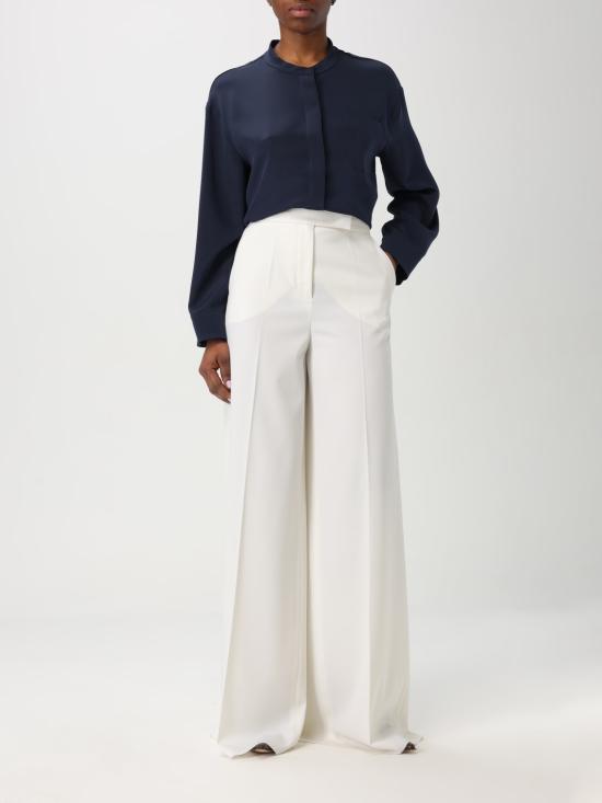 26FW 막스마라 스트레이트 팬츠 29136081 007 WHITE DOM - MAX MARA