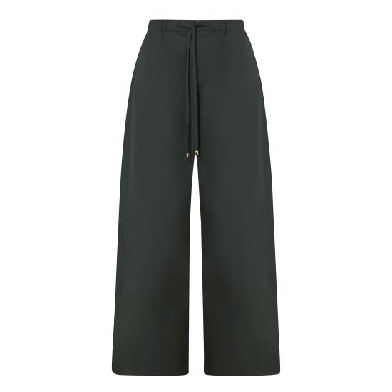 26FW 막스마라 스트레이트 팬츠 29136051 069 GREEN DOM
