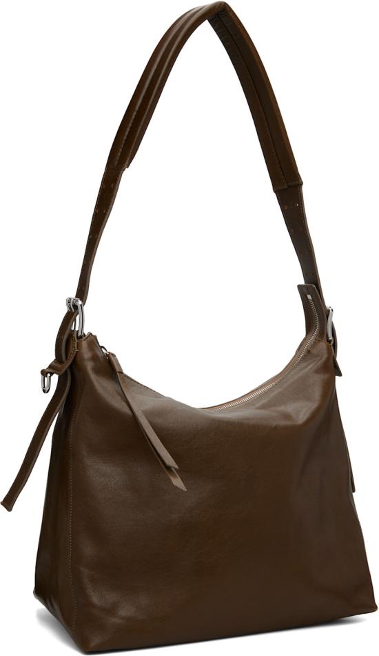 26FW 르메르 스몰 벨티드 호보백 레더 BG0223 LL0108 211 DARK BRONZE DOM - LEMAIRE