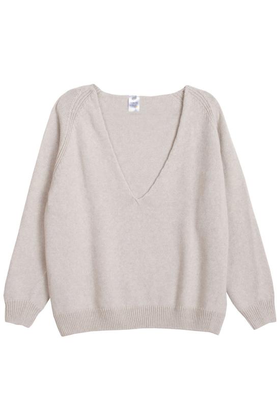 26FW 베이스레인지 스웨터 PUSVN OC SU26 MORUS BEIGE DOM