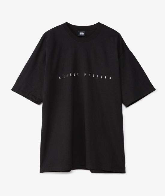  스투시 반팔 티셔츠 1905184 BLACK WHITE DOM