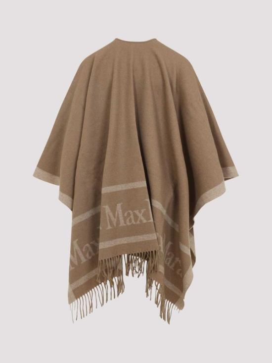 26FW 막스마라 케이프 24546071 002 CAMEL DOM - MAX MARA