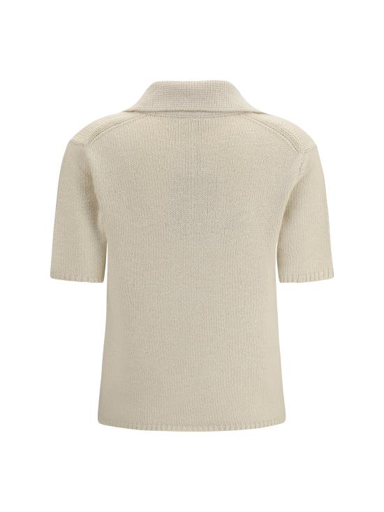 26SS 가브리엘라허스트 폴로 티셔츠 2269093A090 WHITE - GABRIELA HEARST