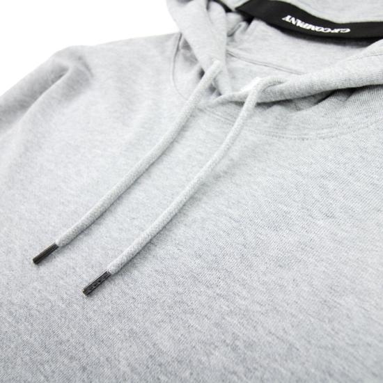 26FW 씨피 컴퍼니 후드 티셔츠 RCCMSS714M 005086W M94 GREYSTONE MELANGE DOM - C.P. COMPANY