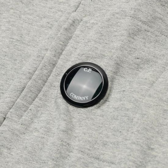 26FW 씨피 컴퍼니 후드 티셔츠 RCCMSS716M 005086W M94 GREYSTONE MELANGE DOM - C.P. COMPANY