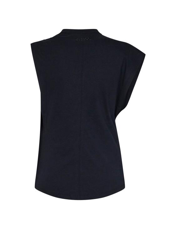 26FW 이자벨마랑에뚜왈 탑 TS0175FAA1N41I01BK BLACK - ISABEL MARANT ETOILE