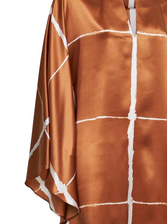 26SS 키톤 튜닉 D49438K0873G07CUOIOBIANCO BROWN - KITON