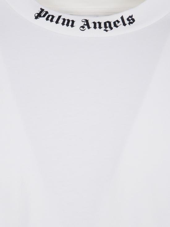 26FW 팜앤젤스 탑 PAMAA005JR002 OFF WHITE BLACK - PALM ANGELS