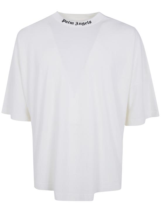 26FW 팜앤젤스 탑 PAMAA005JR002 OFF WHITE BLACK