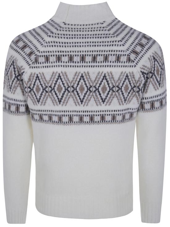 26FW 발바 터틀넥 2401913586 7000 91003 005 WHITE - BARBA