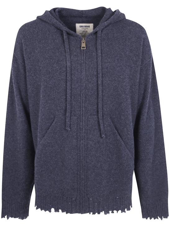 26FW 우마 왕 후드 티셔츠 UK7559 WS UW890 DARK GREY