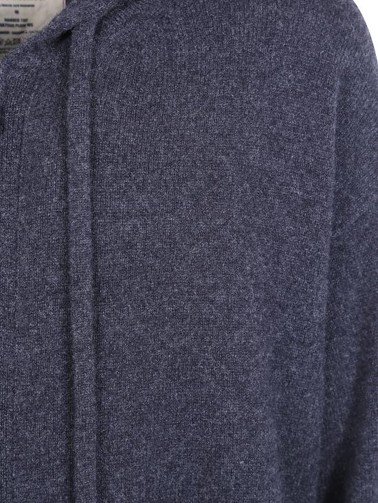 26FW 우마 왕 후드 티셔츠 UK7559 WS UW890 DARK GREY - UMA WANG