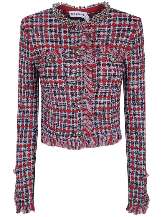 26FW 셀프 포트레이트 자켓 AW26 146J RED