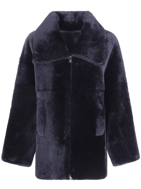 26FW 블랑샤 무스탕 26100 302 BLACK
