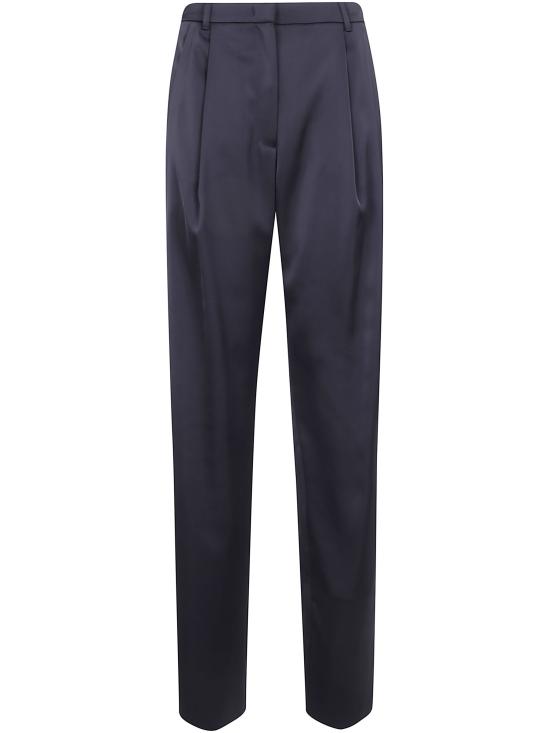 26FW 엠포리오 아르마니 스트레이트 팬츠 EW003346 AF17153 UC001 BLACK