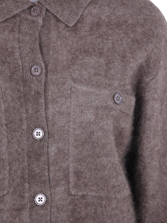 26FW 파로쉬 가디건 D530558 LYAK 086 BROWN - PAROSH